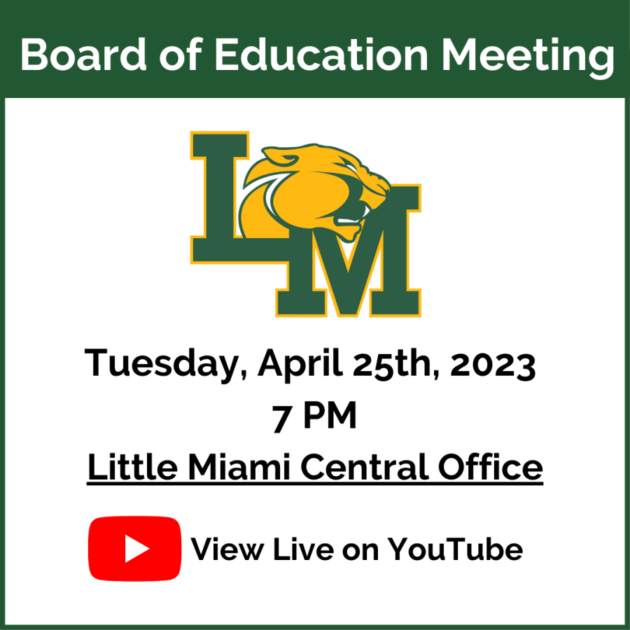 april board meeting notice 